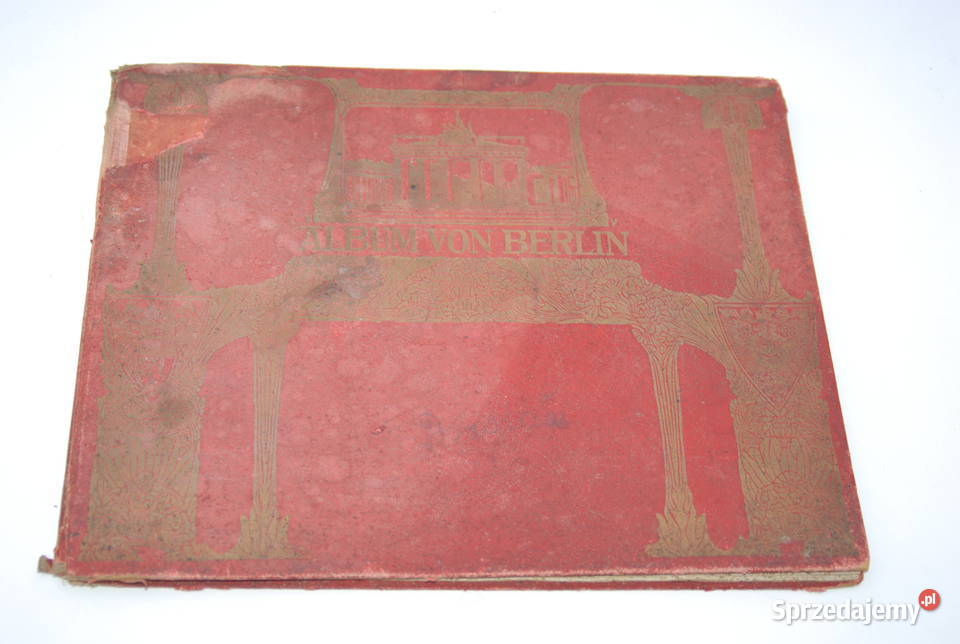 Stary album von Berlin książka 1906 antyk unikat Cieszyn