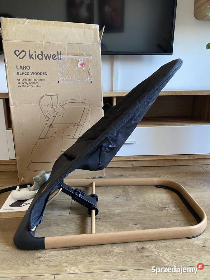 Leżaczek bujaczek Kidwell Laro czarny stan Lubaszcz
