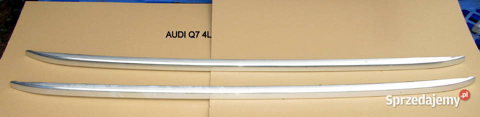 RELINGI DACHOWE AUDI Q7 4L0860021N 4L0860022N łódzkie Mysłaków sprzedam