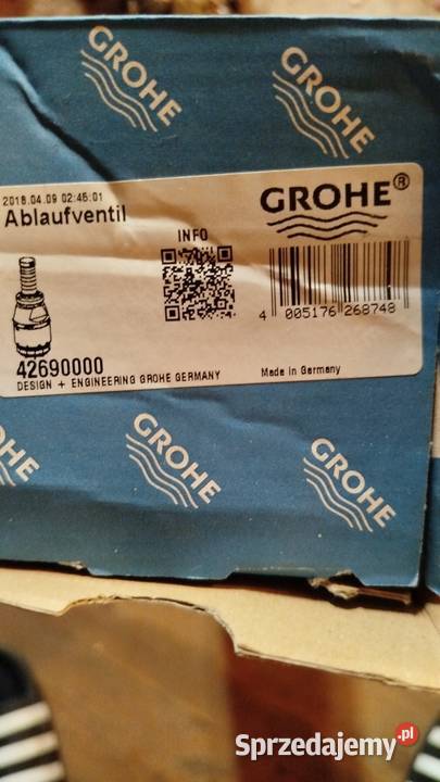 Grohe Serwozawór odpływowy 42690000 lubelskie