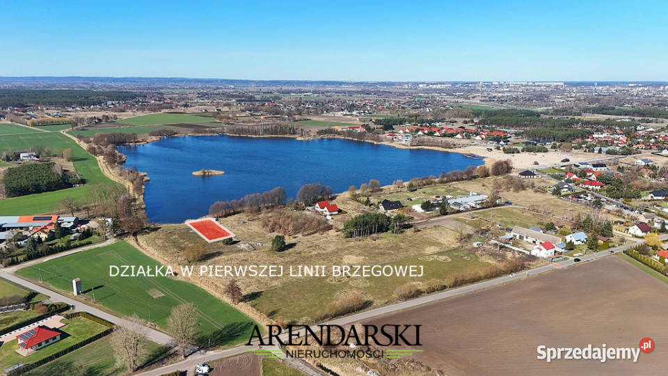 WYJĄTKOWA DZIAŁKA Z DOSTĘPEM DO JEZIORAKARNIN Gorzów Wielkopolski