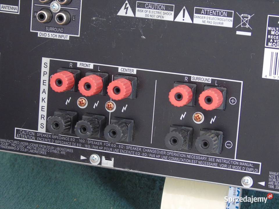 Amplituner Pioneer VSX415 RDS sprawny DOSTAWA