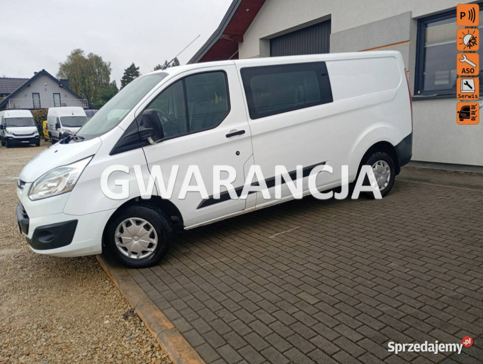 Ford Transit Custom 5osobowy long wielofunkcyjna kierownica Chełm Śląski