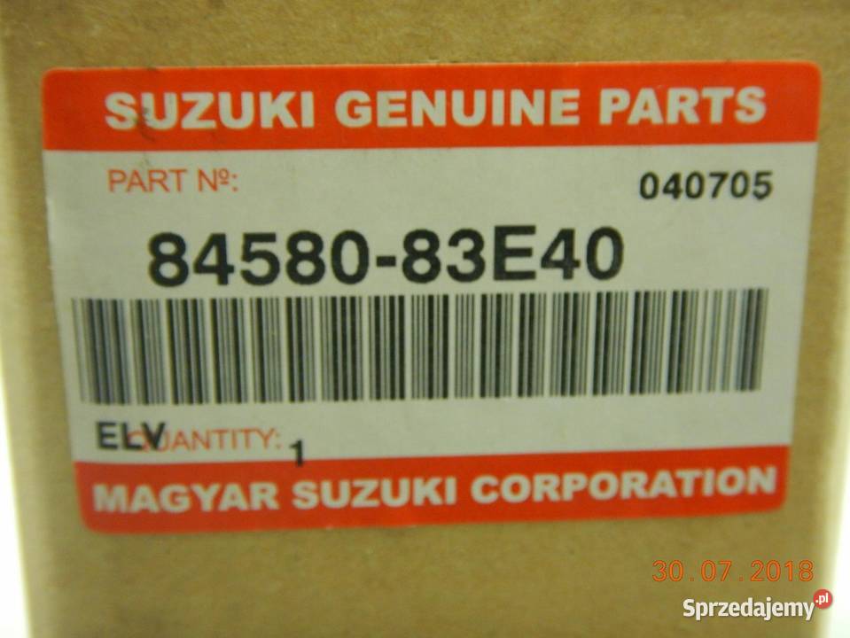 SZYBA BOCZNA TYŁ P SUZUKI WAGON R 13 KOMFORT 4