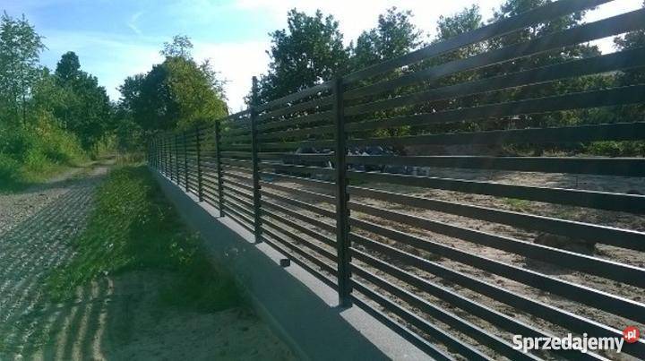 Ogrodzenie ogrodzenia Palisadowe przęsło RAL OC Warszawa