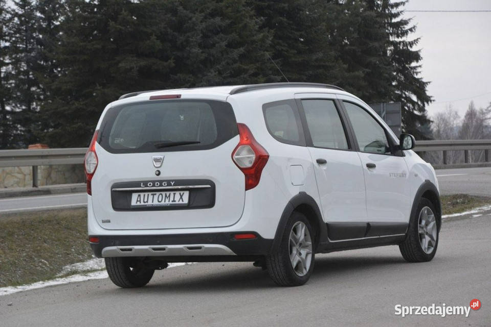 Dacia Lodgy 12 TCe nawi doinwestowany gwarancja manualna Sędziszów Małopolski