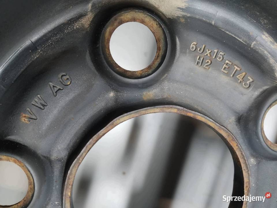 FELGA STALOWA R15 5X100 ET43 OS57MM 6JX15H2