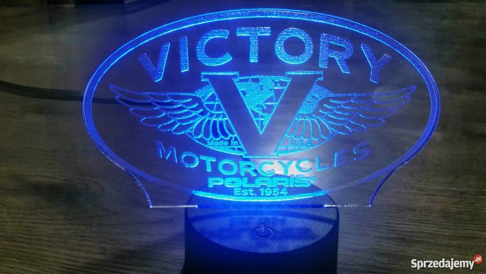 lampka led 3d victory polaris motor prezent Czechowice-Dziedzice