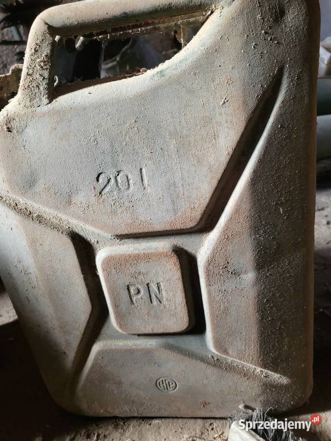 Metalowe kanistry Bolków