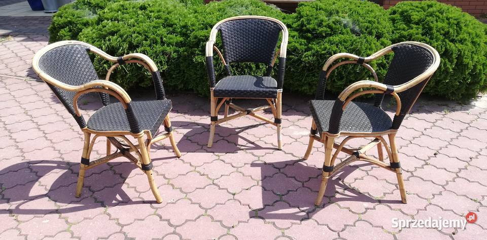 Fotele rattan techno rattan krzesło ogrodowe na Garwolin