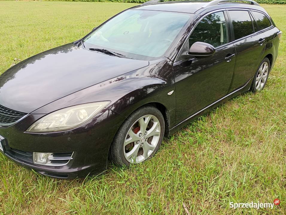 Mazda 6 gh 20 bezyna gaz kombi Rok produkcji 2008 Dąbrowa Górnicza