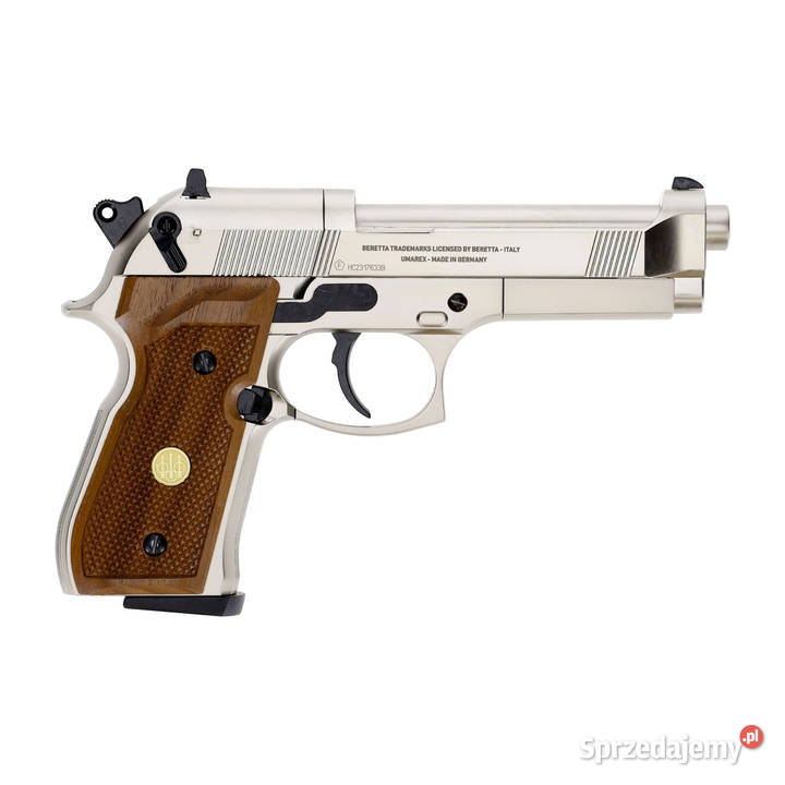 Pistolet wiatrówka Beretta M92 FS nickelwood 45 Warszawa