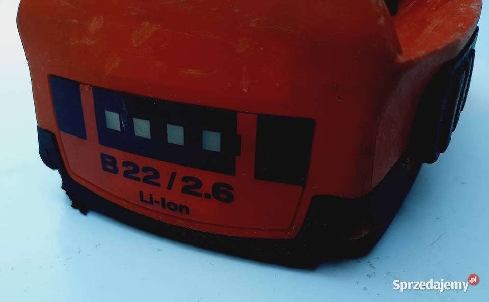 Akumulator Hilti 22V 26Ah B22 sprawny oryginalny Szczerbice