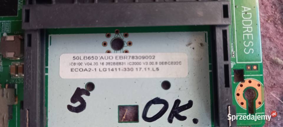 Płyty główne LG Samsung Philips 100 sprawne LED sprzedam