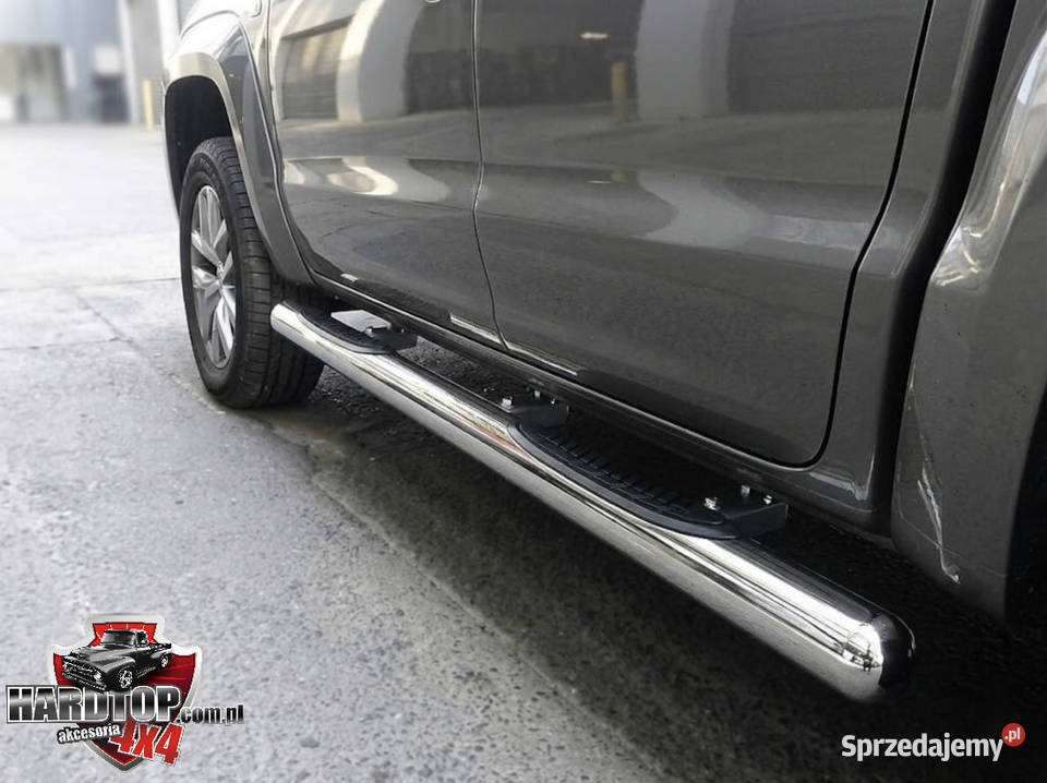 Progi orurowanie Stopnie Boczne CHROM 70mm VW osobowe Pasłęk sprzedam