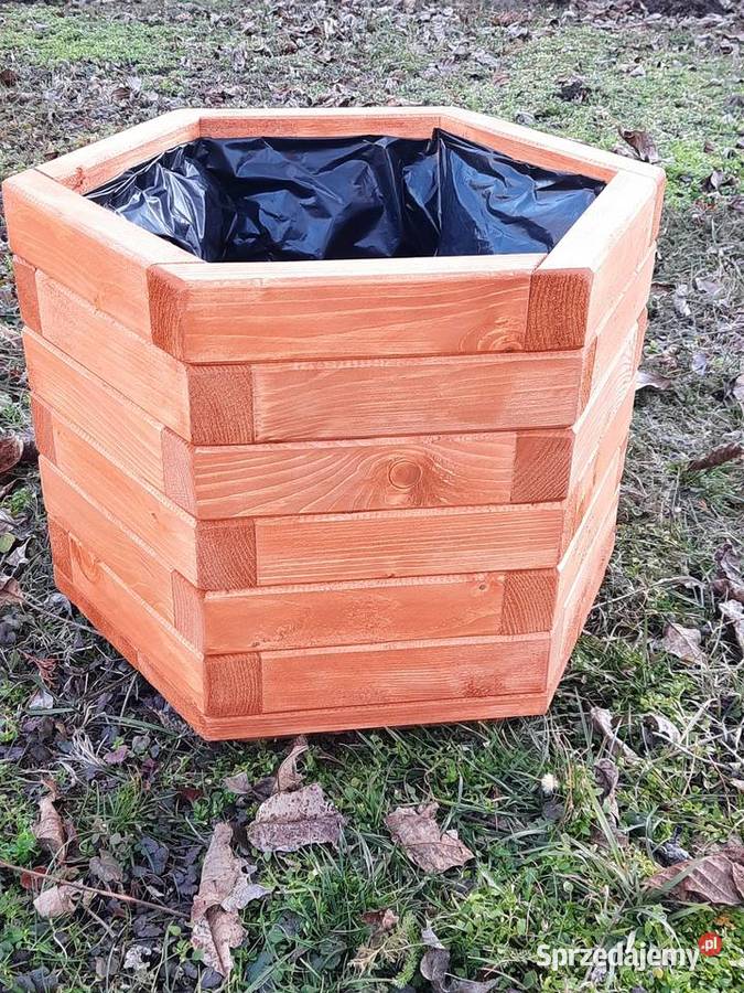 Donica sześcikątna duża