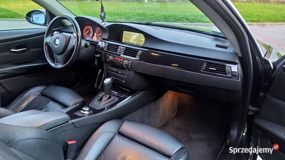 BMW e92 335i Automat Coupe Duża Navi Czarna S Rok produkcji 2006 Toruń