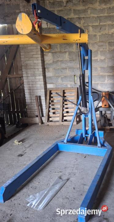 Żuraw hydrauliczny warsztatowy Carl Stahl Żurawie, belki, stojaki Mińsk Mazowiecki