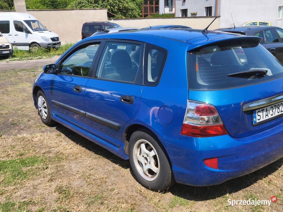 Honda Civic 14 LPG 2004R nieuszkodzony Civic Łódź sprzedam