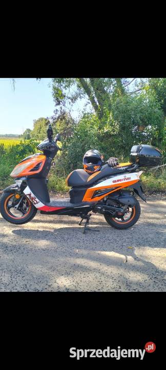 Skuter Zipp quantum 50 rs pomarańczowy Motocykle, skutery, quady Poznań