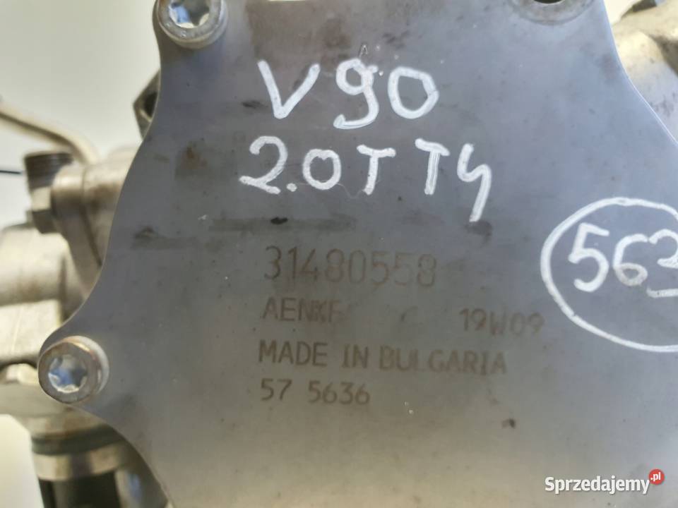 Volvo V90 20 T T4 TURBO POMPA VACUM wakum Janów