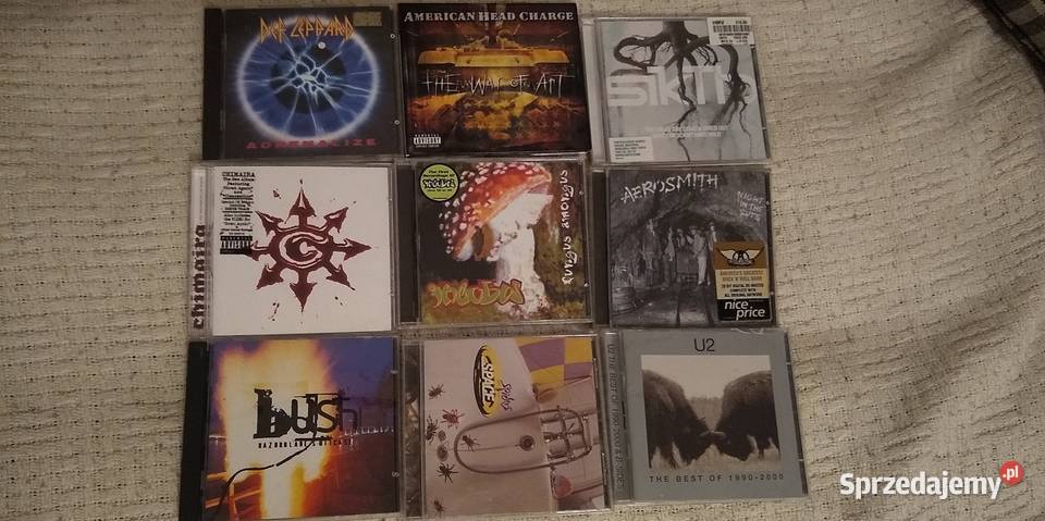 Groove metal CD American head Def Aerosmith U2 Bydgoszcz