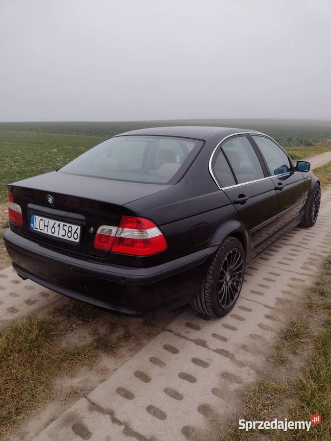 BMW E46 320i sedan lift benzynaLPG nieuszkodzony lubelskie Wierzbica-Osiedle