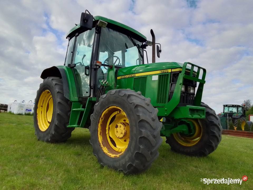 John Deere 6110SE z ładowaczem czołowym Jastrowie