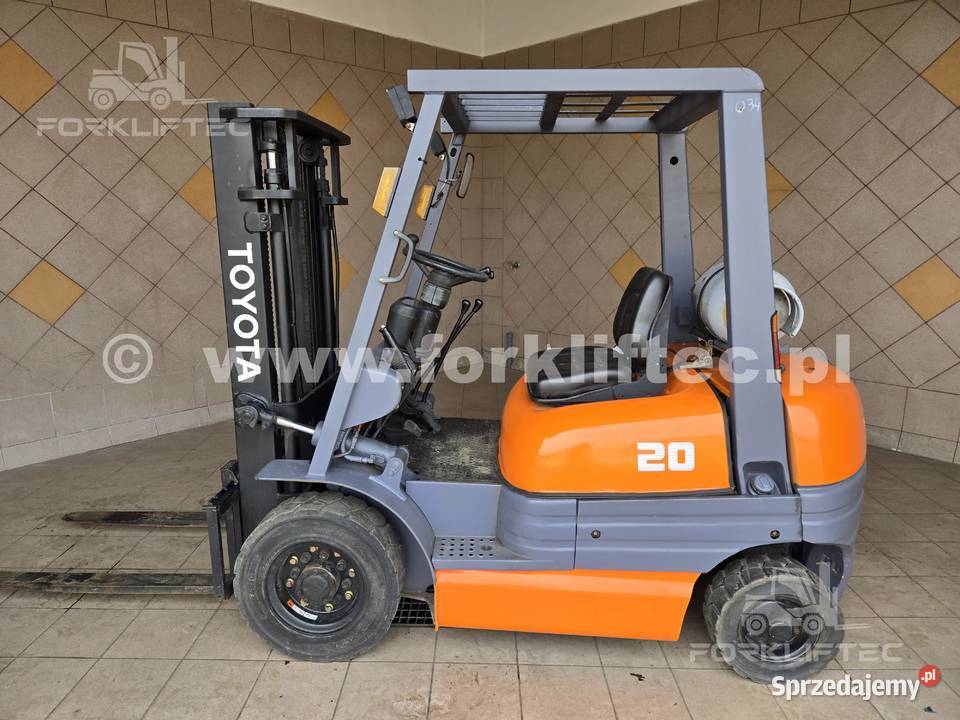 Wózek Widłowy TOYOTA 6FGF20 Wózki TOYOTA 6FG20 Lędziny sprzedam