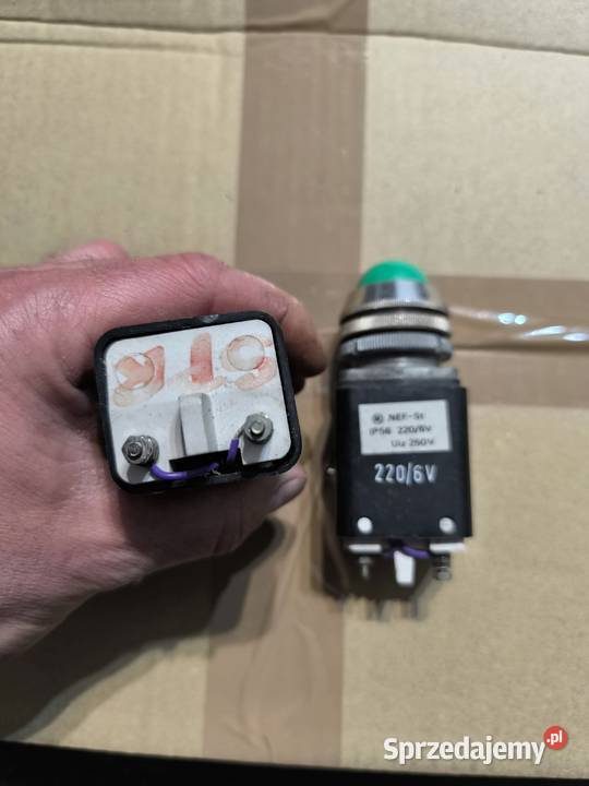 LAMPKA SYGNALIZACYJNA KONTROLNA Zielona NEFSt zachodniopomorskie Kamień Pomorski