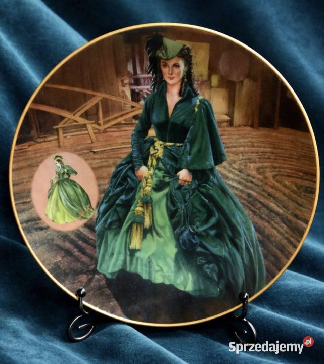 Legendarna Scarlett OHara w zielonej drapieżnej Pabianice