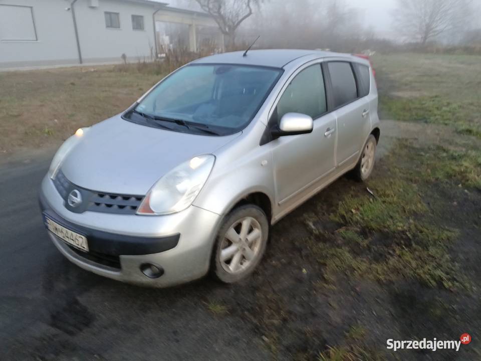 Nissan note ekonomiczne Niedoradz