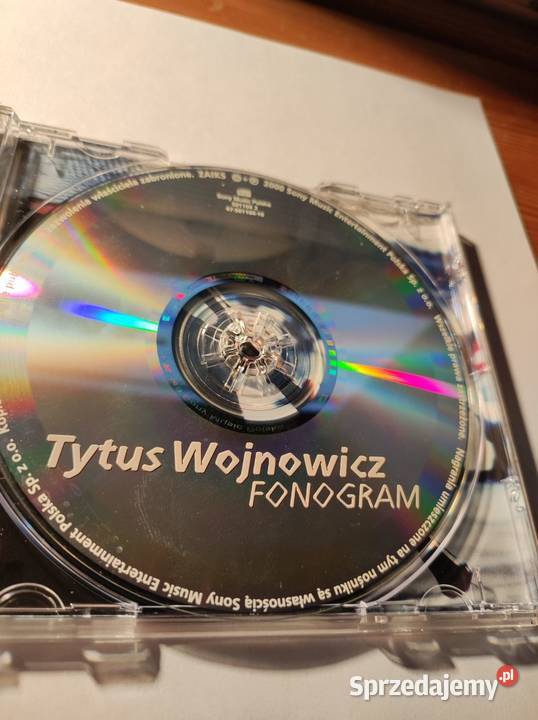 Tytus Wojnowicz Fonogram cd 2000 Sony Kielce sprzedam