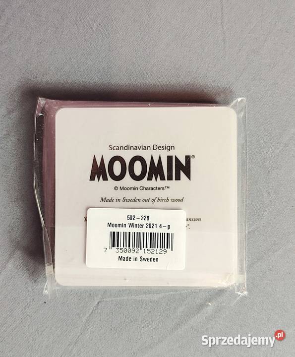 Podstawki pod kubki MOOMIN Zima 2021 podkładki Podkładki Jasień