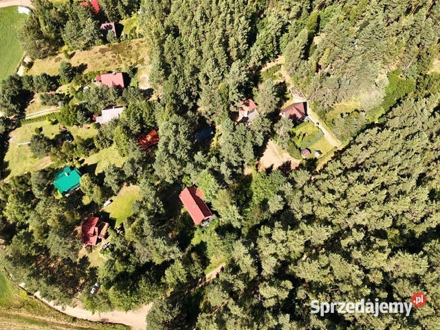 ładna działka z domkiem Kaszuby pomorskie Zdunowice