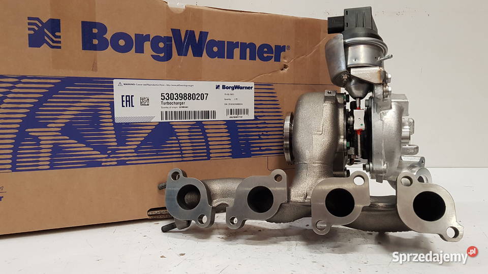 Turbosprężarka BorgWarner KKK 53039880207 mazowieckie
