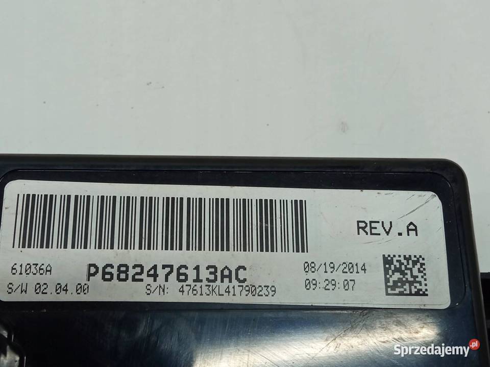 MODUŁ P68247613AC Jeep Cherokee V 2014 Rok produkcji 2014 świętokrzyskie sprzedam