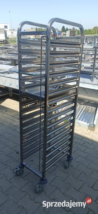 Wózek Na Tace 11GN Mobilny Prowadnice 16 S 1171O Ostrów Wielkopolski