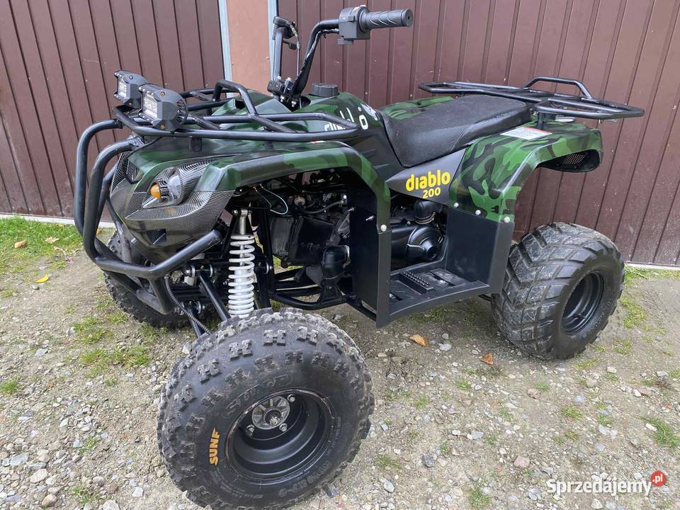 Quad Diablo 200 automat z wstecznym