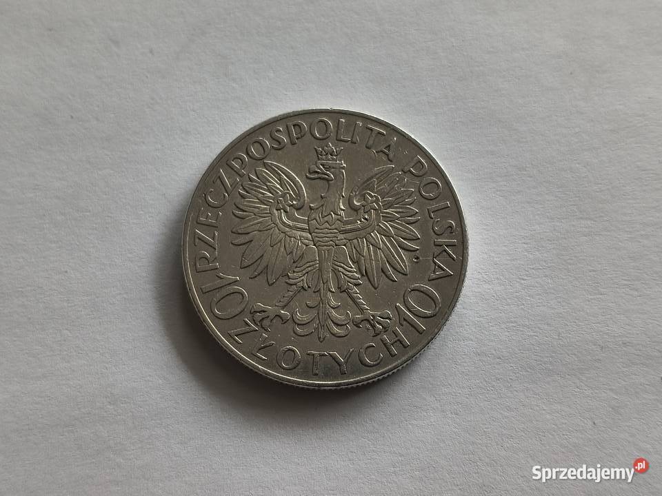 10 1933 Traugutt srebro Ag 750 Szczecin
