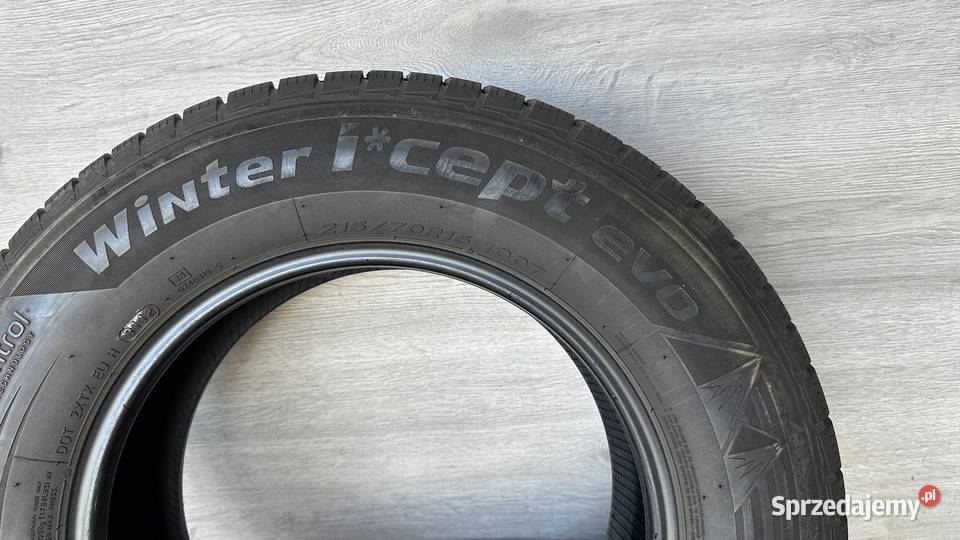 2X OPONY ZIMA HANKOOK WINTER ICEPT EVO 21570R16 15cale Gorzów Wielkopolski