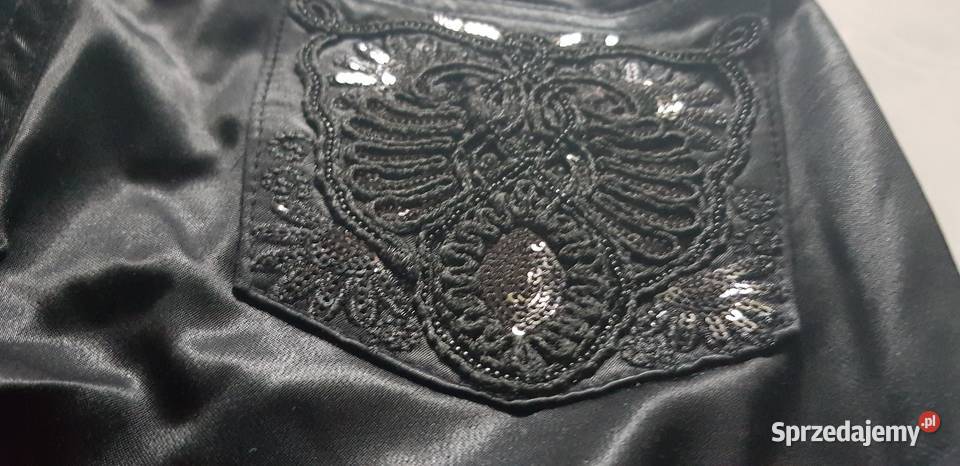 UNIKAT Roberto Cavalli spodnie zdobienia damskie Spodnie Moda i Styl Kielce