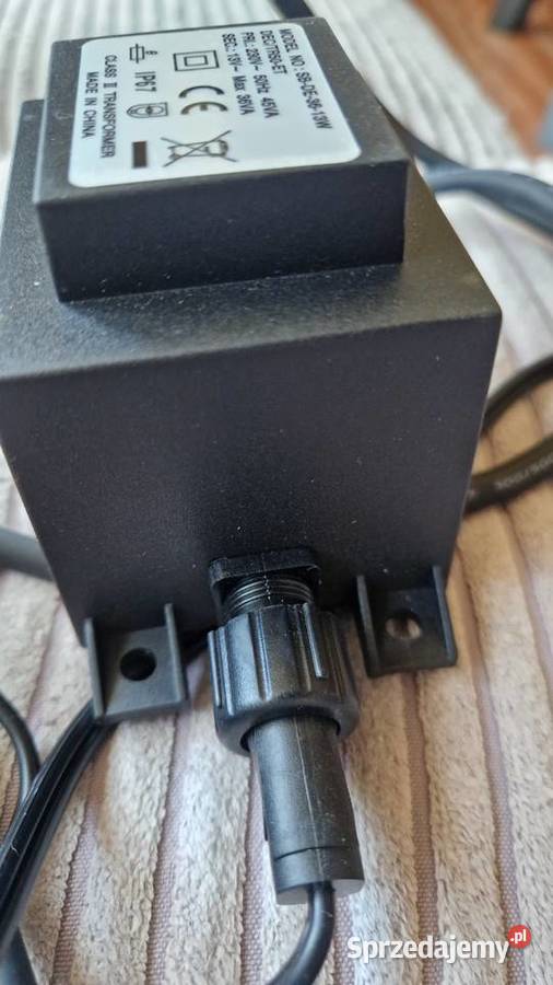 Transformator do lamp basenowych AC 12V ip67 36W Ogród Gorzów Wielkopolski