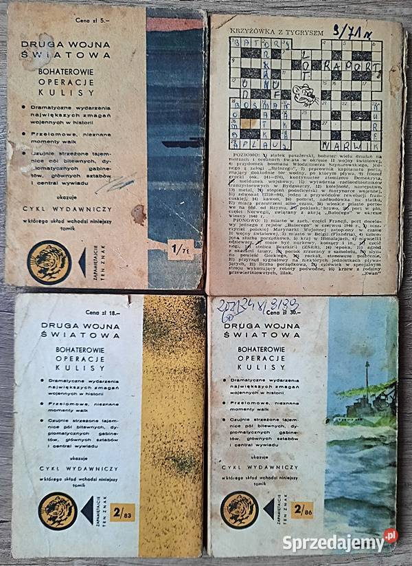 Żółty tygrys 4 x 1971 r Ostrów Wielkopolski sprzedam
