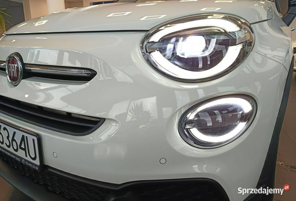 Fiat 500x 10 120 UrbanLook niski przebieg serwis czujnik zmierzchu małopolskie Nowy Sącz