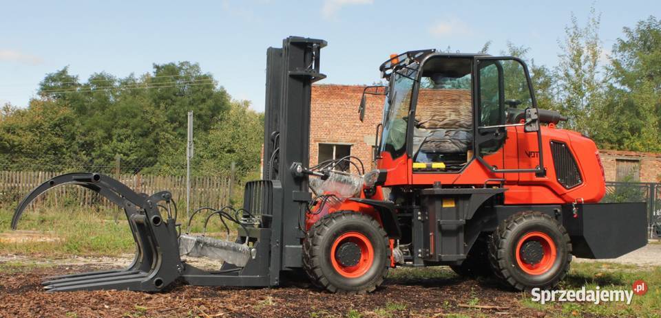 Terenowy wózek widłowy VTF 3500A udźwig 35T nowy łódzkie Sielec