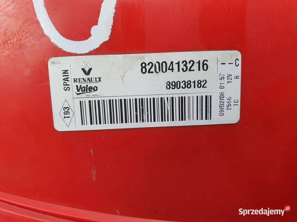 LAMPA PRAWA TYŁ RENAULT MEGANE II Lipno
