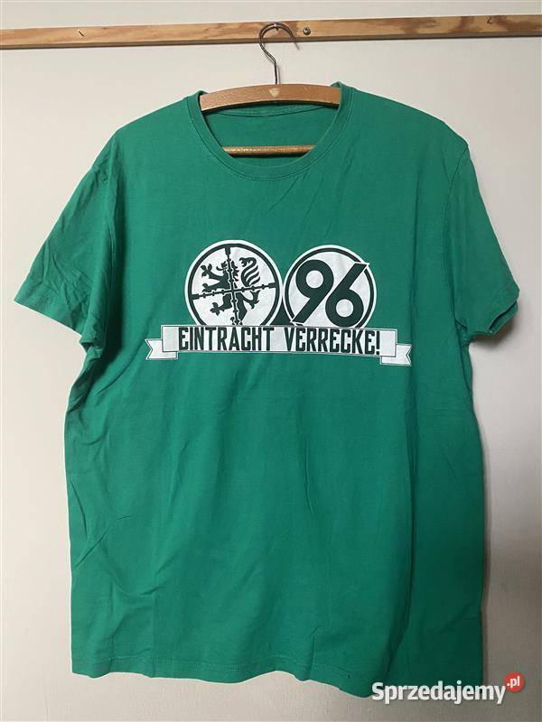 T shirt bawełniany HANNOVER 96 L UNIKAT Piłka nożna dolnośląskie