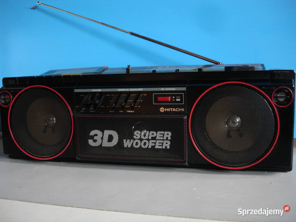 Radiomagnetofon HITACHI TRK3D2E Zielona Góra