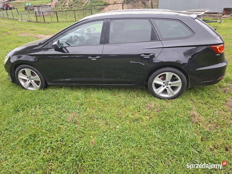 Ładny Seat Leon 20 TDI Kombi wersja FR 2014 Leon Kartuzy